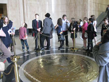 Sarah Anderson Class at the Statehouse