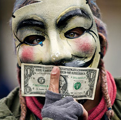 Guy Fawkes Mask by Stephen O'Byrne